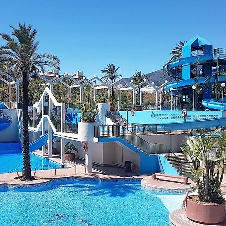 "Vive Benal Beach" Estudios Con Vistas Al Parque Acuatico Benalmádena Exteriör bild