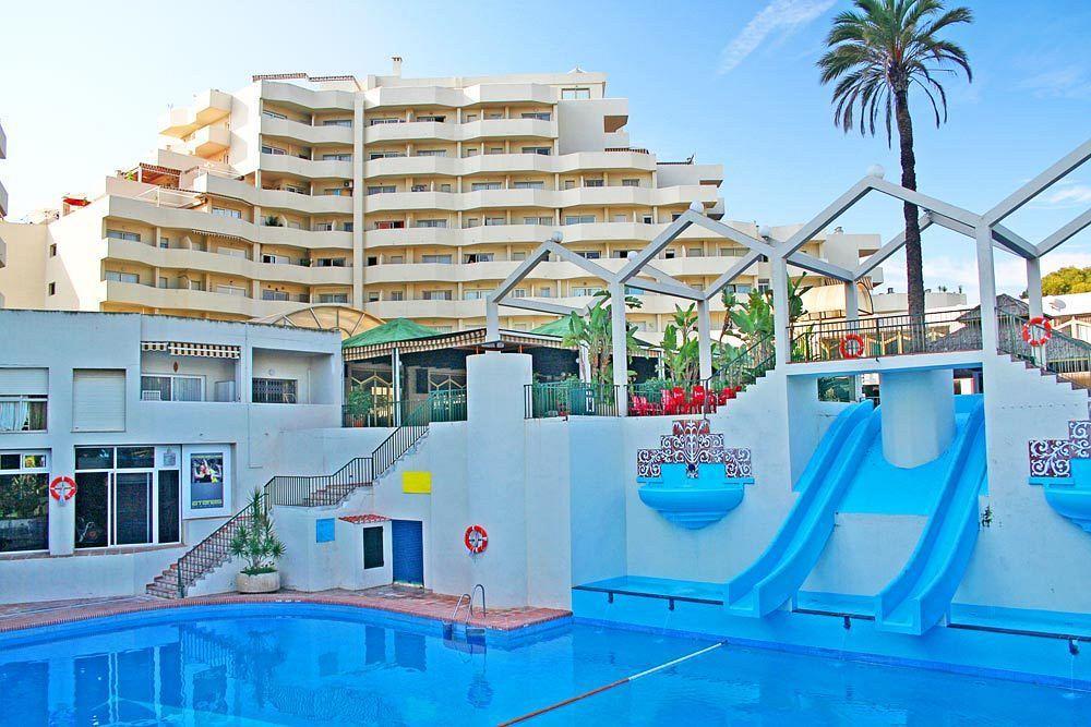 "Vive Benal Beach" Estudios Con Vistas Al Parque Acuatico Benalmádena Exteriör bild