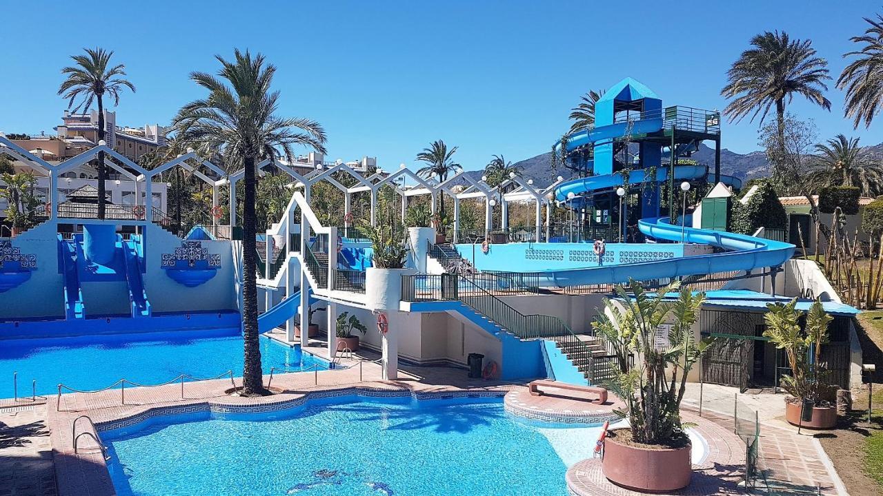 "Vive Benal Beach" Estudios Con Vistas Al Parque Acuatico Benalmádena Exteriör bild