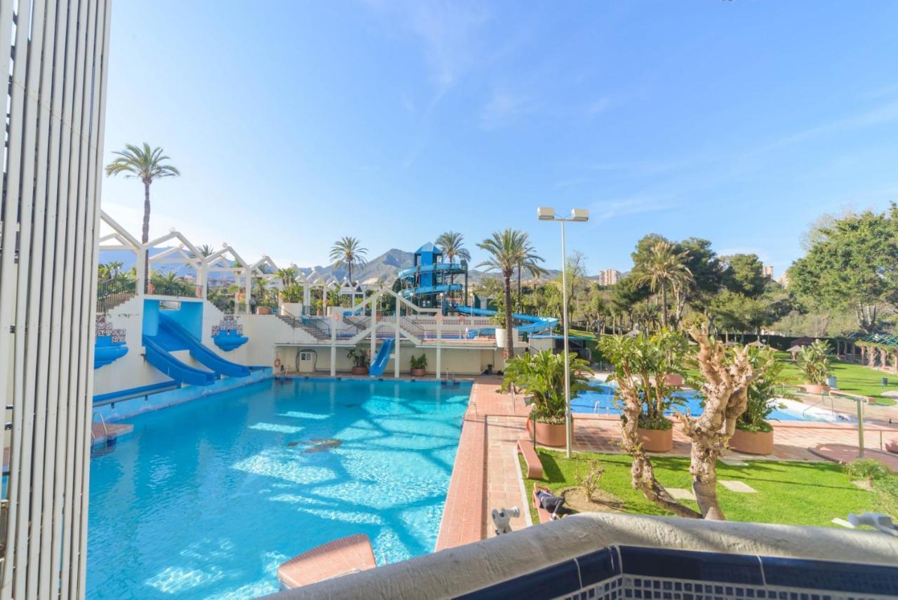 "Vive Benal Beach" Estudios Con Vistas Al Parque Acuatico Benalmádena Exteriör bild