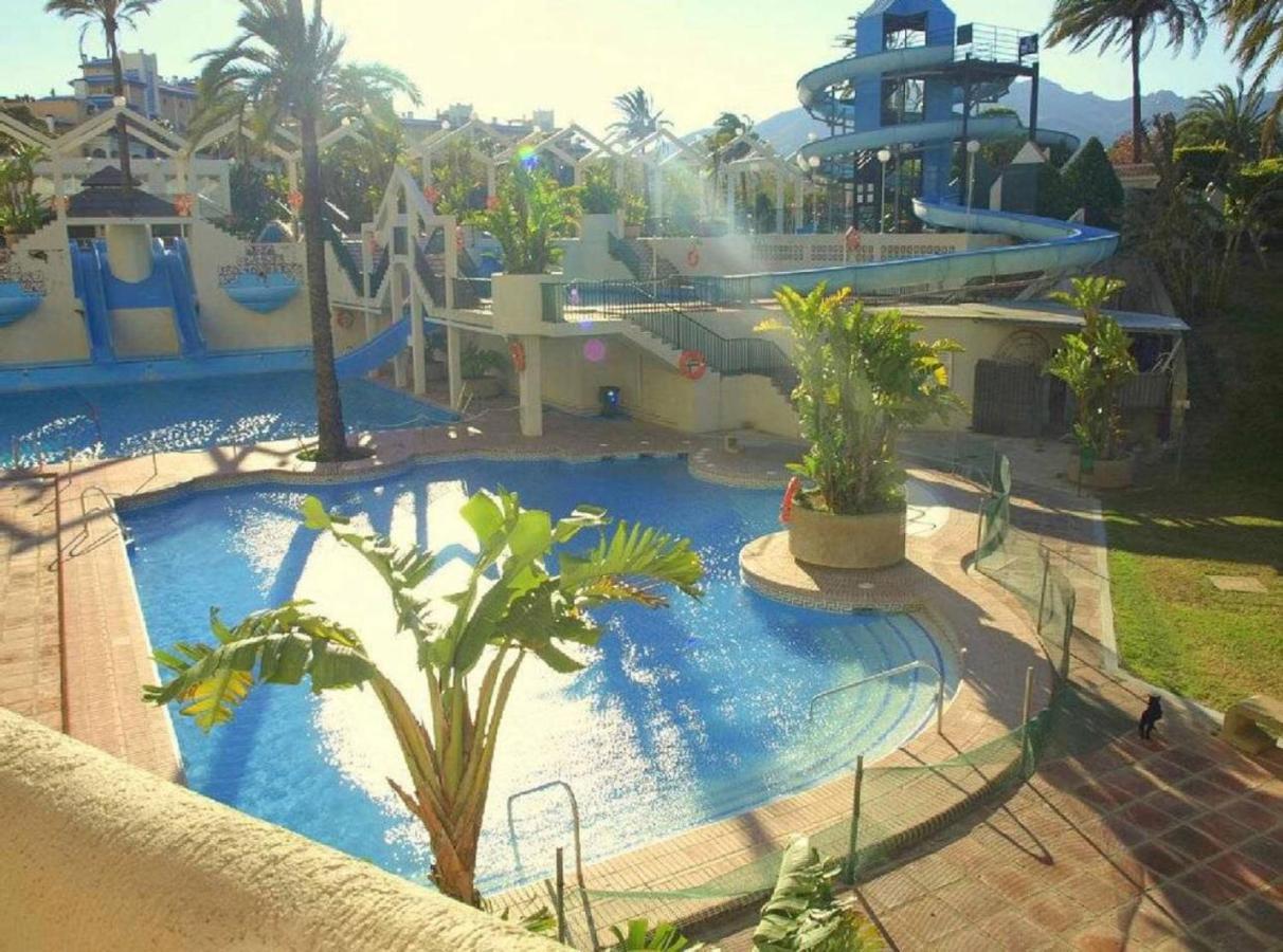 "Vive Benal Beach" Estudios Con Vistas Al Parque Acuatico Benalmádena Exteriör bild