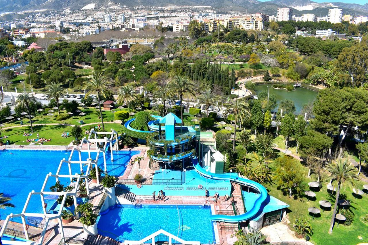 "Vive Benal Beach" Estudios Con Vistas Al Parque Acuatico Benalmádena Exteriör bild