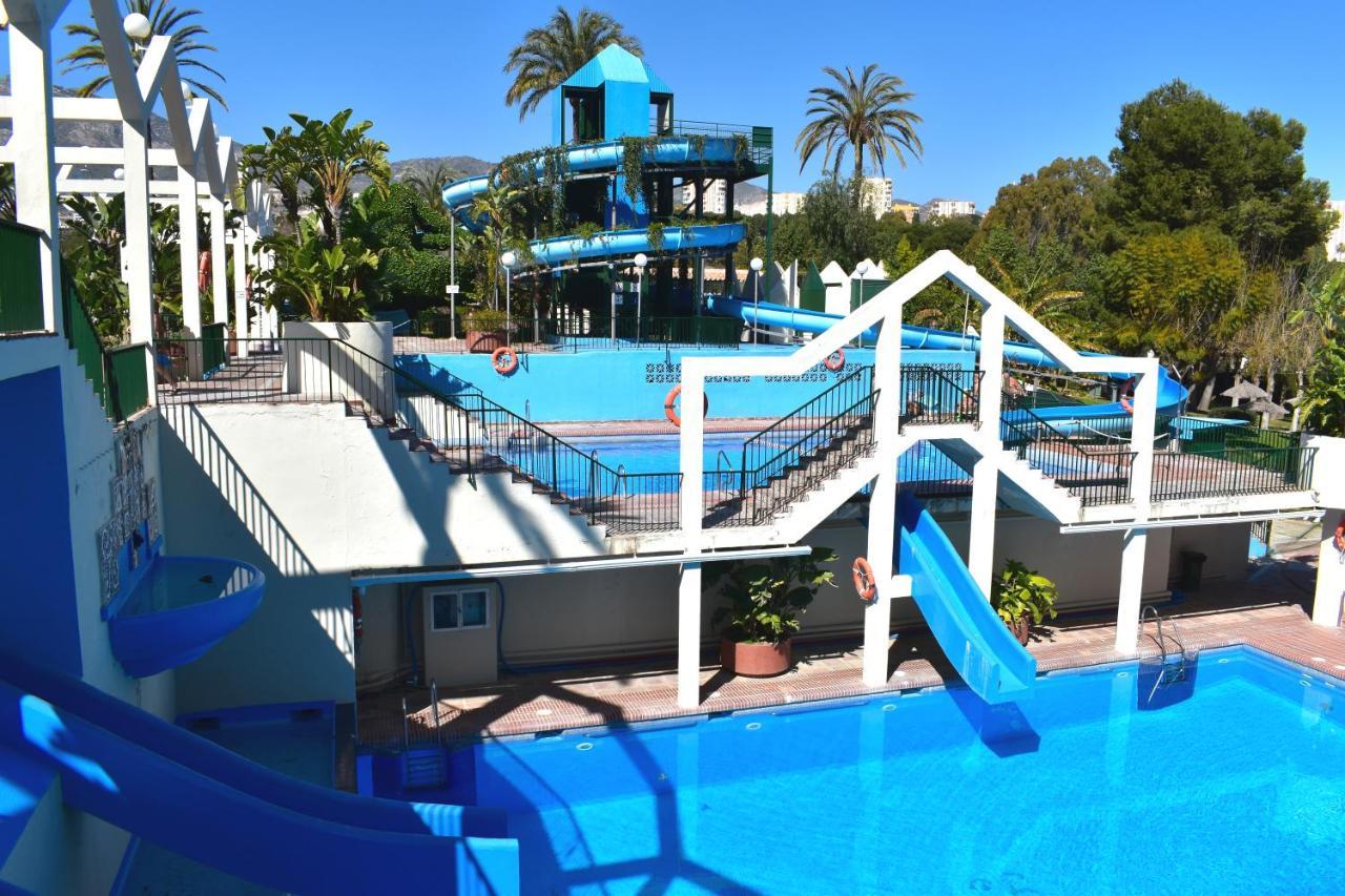 "Vive Benal Beach" Estudios Con Vistas Al Parque Acuatico Benalmádena Exteriör bild