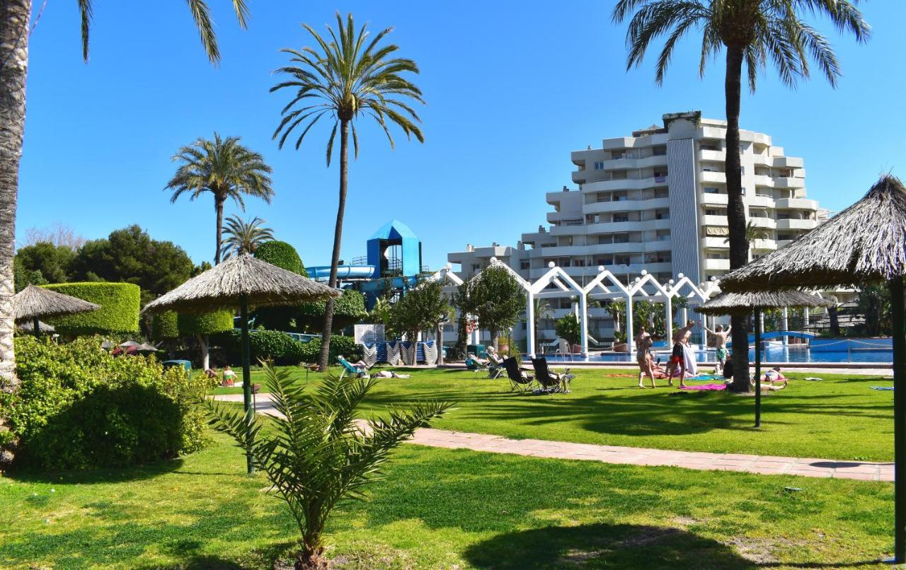 "Vive Benal Beach" Estudios Con Vistas Al Parque Acuatico Benalmádena Exteriör bild